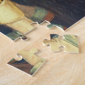 "Pierrot and Columbine" by FX Leyendecker Legpuzzel (Zijkant)