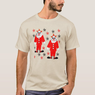 Pierrot Clown  Carnival Clowns Fun Graphic  T-shirt