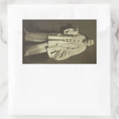  Pierrot Clown Rechthoekige Sticker (Tas)