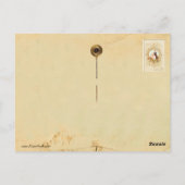 Pierrot en Columbine Briefkaart (Achterkant)