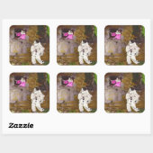 Pierrot en Columbine Sticker (Vel)