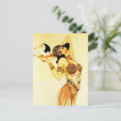 “Pierrot en Salome” van Raphael Kirchner Briefkaart (Staand voorkant)