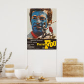 Pierrot Le Fou Poster (Keuken)