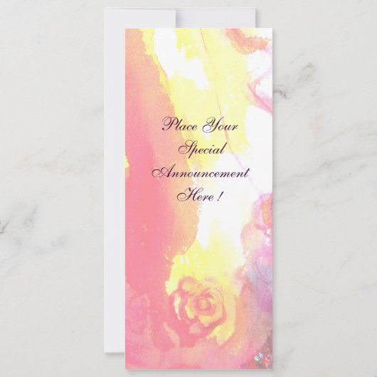 PIERROT MET CAT / Mardi Gras Masquerade Party Kaart (Achterkant)