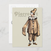 Pierrot par Hans Peter Hansen CC0733 Carte postale (Devant / Derrière)