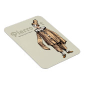Pierrot van Hans Peter Hansen CC0176 Magneet (Rechterzijde)
