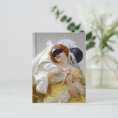 Pierrot's Embrace van Seignac Briefkaart (Staand voorkant)