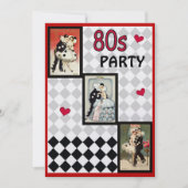 Pierrot's Masquerade Invitation (Voorkant)