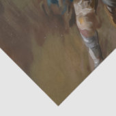 Pierrots - olieverfstijl weefselpapier tissuepapier (Detail)