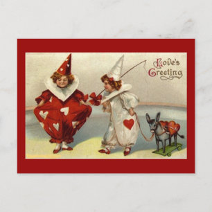Pierrots Valentijn Briefkaart