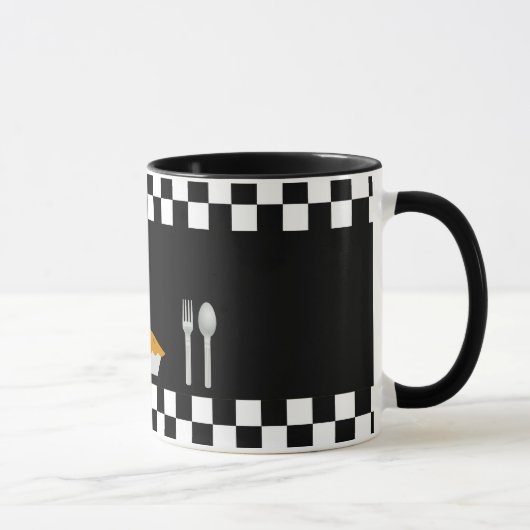 Pies de café en carton de contrôle Mug (Droite)