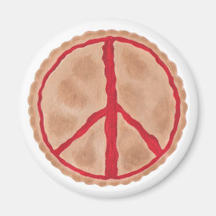 Pies pour la paix, cerise magnets de tourte pour l