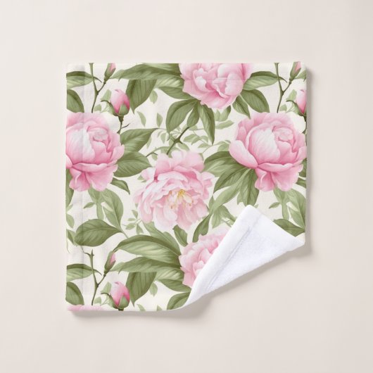 Pies roses (Gant de toilette)