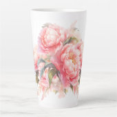 Pies roses Latte Mug (Devant)