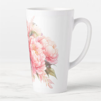 Pies roses Latte Mug
