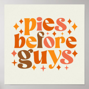Pies voor jongens poster