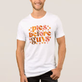 Pies voor jongens Tri-Blend shirt (Voorkant)