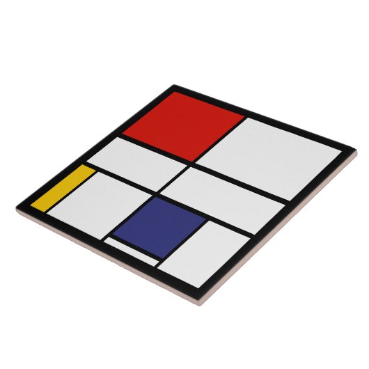 Piet Mondriaan, Compositie C Tegeltje (Zijkant)