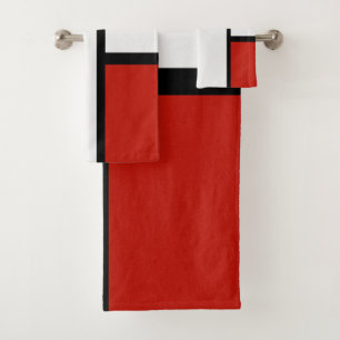 Piet Mondriaan - Compositie Geometrisch Abstract Bad Handdoek