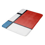 Piet Mondriaan - Compositie Geometrisch Abstract Badmat (Gekanteld)