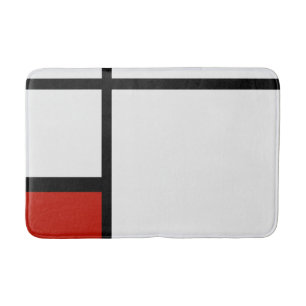 Piet Mondriaan - Compositie Geometrisch Abstract Badmat