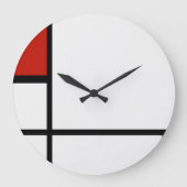 Piet Mondriaan - Compositie Geometrisch Abstract Grote Klok (Voorkant)