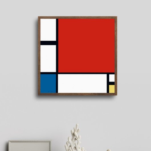 Piet Mondriaan - Compositie Geometrisch Abstract Poster