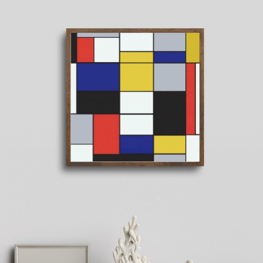Piet Mondriaan - Compositie Geometrisch Abstract Poster