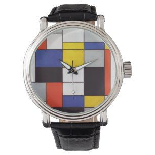 PIET MONDRIAAN - Compositon A 1923 Horloge