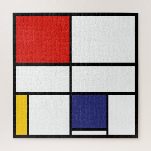 Piet Mondriaan, Grote samenstelling C Legpuzzel (Verticaal)