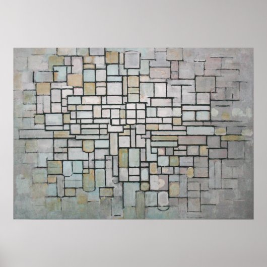 PIET MONDRIAAN - Samenstelling nr. 11 1913 Poster (Voorkant)