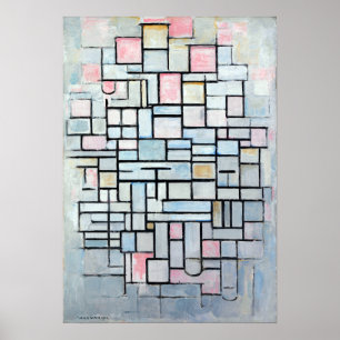 Piet Mondriaan Samenstelling nr. IV Poster