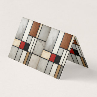 Piet Mondriaan Vintage Visitekaartjes
