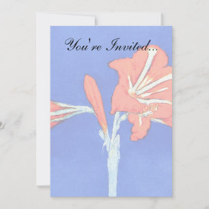 Piet Mondrian - Amaryllis Fijne Kunst Bloemschilde Kaart