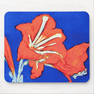 Piet Mondrian - Amaryllis Fijnkunst Bloemschilderi Muismat