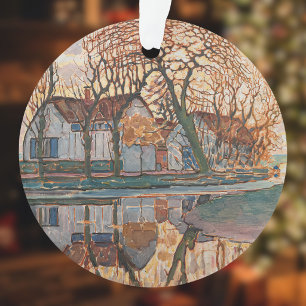 Piet Mondrian - Boerderij bij Duivendrecht Ornament