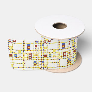 Piet Mondrian Broadway Boogie Woogie Abstracte Kun Lint