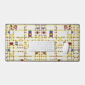 Piet Mondrian Broadway Boogie Woogie Art Abstrait (Clavier et souris)