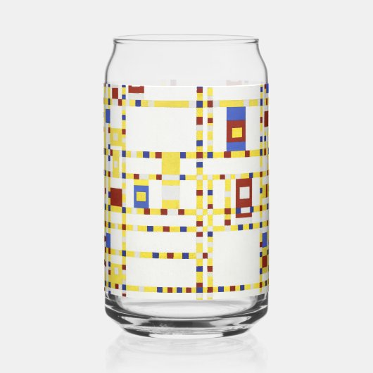 Piet Mondrian Broadway Boogie Woogie Art Abstrait (Recto)