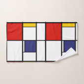 Piet Mondrian, Compositie C Bad Handdoek (Handdoek)