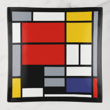 Piet Mondrian, Compositie met groot rood vlak