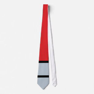 Piet Mondrian - Compositie met groot rood vlak Stropdas