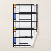 Piet Mondrian, Composition 10 (Serviette à main)