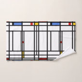 Piet Mondrian, Composition 10 (Serviette à main)