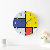 Piet Mondrian Composition A - Abstracte moderne ku Grote Klok (Huis)