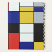 Piet Mondrian - Composition Abstrait géométrique (Dos)