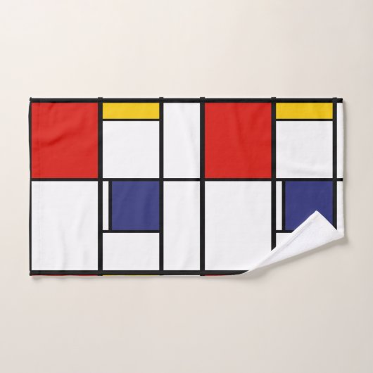 Piet Mondrian, Composition C (Serviette à main)