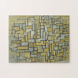 Piet Mondrian Composition in Brown and Grey Legpuzzel