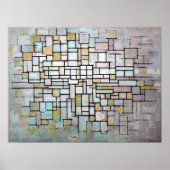 Piet Mondrian Composition No. II Poster (Voorkant)