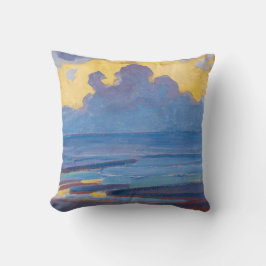 Piet Mondrian door het Zee beroemde schilderijen Kussen